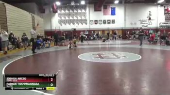 138 lbs Cons. Round 5 - Joshua Arceo, Sierra Vista vs Parker Thammavongsa, SLAM B