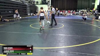 132 lbs Round 1 (10 Team) - Aaron Head, Gardendale Hs vs Nick Sykes, Shelby County