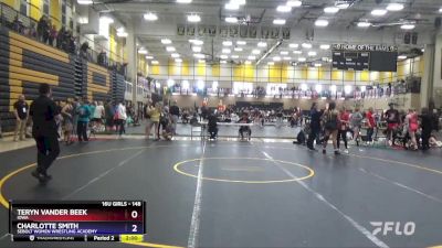 148 lbs Quarterfinal - Teryn Vander Beek, Iowa vs Charlotte Smith, Sebolt Women Wrestling Academy