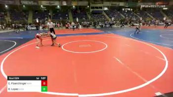 88 lbs Quarterfinal - Cael Floerchinger, North Montana WC vs Deven Lopez, Duran Elite