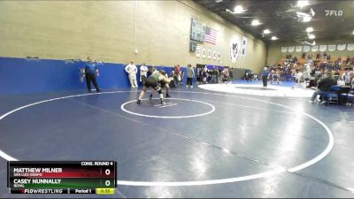 190 lbs Cons. Round 4 - Casey Nunnally, Royal vs Matthew Milner, San Luis Obispo