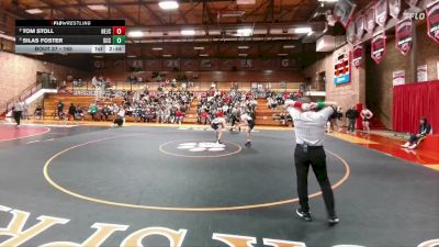 165 lbs Semifinal - Silas Foster, Southeast Community College vs Tom Stoll, Northeastern Junior College