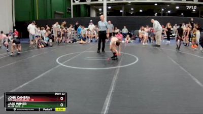 64 lbs Round 6 (8 Team) - Jase Wimer, Killer Elite vs John Cambra, Mat Assassins Black