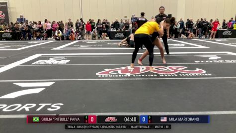 Giulia "Pitbull" Paiva vs Mila Martorano 2025 ADCC Orlando Open/Youth Trials