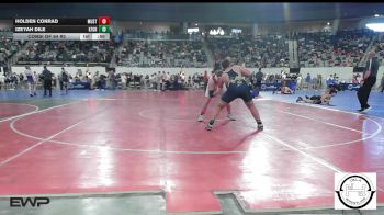 200 lbs Consi Of 64 #2 - Holden Conrad, Mustang Middle School vs Izeyah Dile, Kingfisher YellowJackets