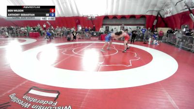 285 lbs Cons. Sub-semis - Ben Wilson vs Anthony Sebastian, IZZY Style Wrestling