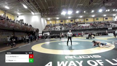 150 lbs Round Of 64 - John Jurkovic, Gilman School vs Conlan Boyer, The Hill School