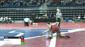 184 lbs Quarterfinal - James Lledo, Lock Haven vs Adrien Cramer, Central Michigan