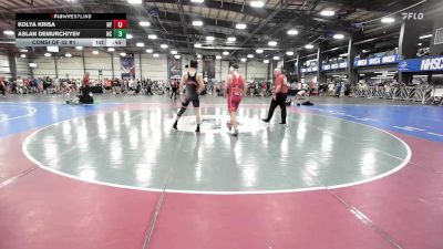 138 lbs Consi Of 32 #1 - Kolya Krisa, NY vs Aslan Demurchiyev, NC