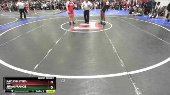 190 lbs Champ. Round 1 - Sifiah Francis, Chico vs Kaylynn Lynch, Lodi