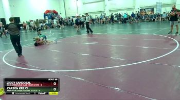 106 lbs Round 6 (16 Team) - Carson Krejci, Nebraska Green Machine (Dev B) vs Ziggy Sandobal, S.E.O. Wrestling Club- Team White