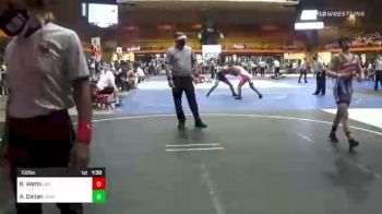 132 lbs Round Of 16 - Ryan Watts, Legends Of Gold vs Aj Gaitan, Temecula Valley