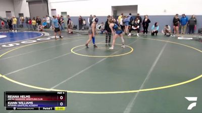 152 lbs Rr1 - Kiann Williams, Interior Grappling Academy vs Reiana Helms, Arctic Warriors Wrestling Club