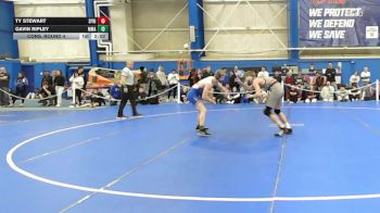 149 lbs Cons. Round 4 - Ty Stewart, Springfield vs Gavin Ripley, Maine Maritime