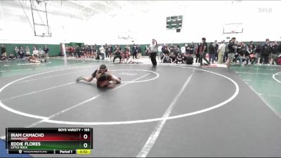 165 lbs Cons. Round 1 - Iram Camacho, Paramount vs Eddie Flores, Little Rock