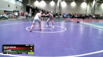 175B 3rd Place Match - Dylan Rebura, Nixa JV vs Ty Ward, St. Pius X (Kansas City)