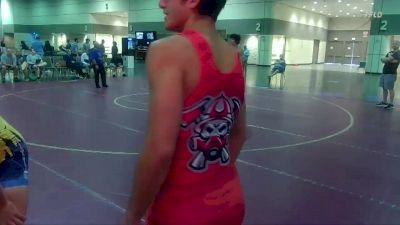 182 lbs Round 1 (6 Team) - Brandon Ibarra, The Firemen vs Blaine Chrisman, BEE City