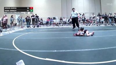 123 lbs Consi Of 8 #2 - Kenslie Watts, Reign WC vs Olivia Bustamante, Dominate WC