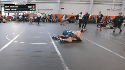 175 lbs Round 1 (8 Team) - Layne Knisley, Sleepers vs John Davidson, Wrecking Crew WC