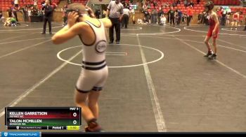 68 lbs Quarterfinal - Kellen Garretson, Patriot WC vs Talon McMillen, Donahue WA