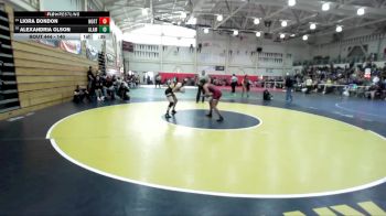 140 lbs Cons. Round 3 - Liora Bondon, Northgate vs Alexandria Olson, Alameda High School