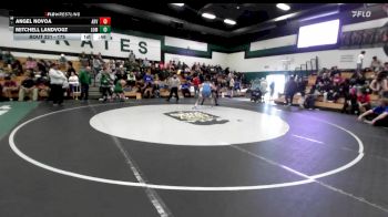 175 lbs Cons. Round 1 - Mitchell Landvogt, Lompoc vs Angel Novoa, Arvin