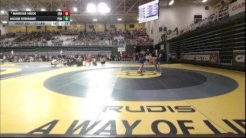 132 lbs Round Of 16 - Marcus Heck, Wyoming Seminary vs Jacob Stewart, Peninsula Catholic High School