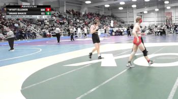 5 - 150 lbs Quarterfinal - Wyatt Ellenor, Nansemond River vs Drake Shultz, Floyd Kellam