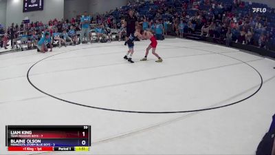 59 lbs Finals (2 Team) - Liam King, Team Missouri Boys vs Blaine Olson, Minnesota Storm Blue Boys