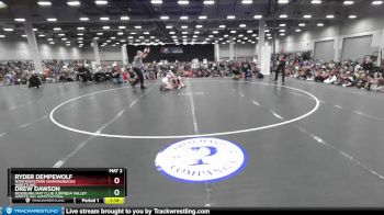 113 lbs 1st Place Match - Drew Dawson, Roseburg Mat Club /Umpqua Valley Wrestling Associaction vs Ryder Dempewolf, Northwestern Diamondbacks Wrestling