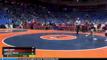 120 lbs Quarterfinal - Avery Smith, Red Bud [Coop] vs Cadence Diduch, Freeport (H.S.)