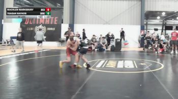 90 lbs Rr Rnd 7 - Macklen Marksbury, Michigan Premier Red - BHS vs Teagan Raykos, Gold Medal WC - BHS