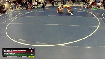 118 lbs Cons. Round 4 - Zelin Kamanu, Jr. Trojans Wrestling Club vs Mateo Leonard Hernandez, Montrose Elite