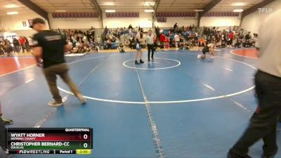 144B Quarterfinal - Christopher Bernard-Cowger, Douglas vs Wyatt Horner, Natrona County