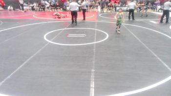 61 lbs Semifinal - Isabelle Lopez, Brighton WC vs Bentley Newman, Illinois Valley Youth Wrestling