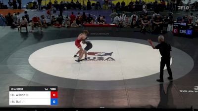 144 lbs Semis - Dominic Wilson, TX vs Noah Bull, UT