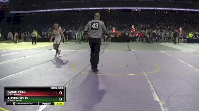 D3-144 lbs Cons. Semi - Austin Solis, Gladstone HS vs Isaiah Pelc, Portland HS