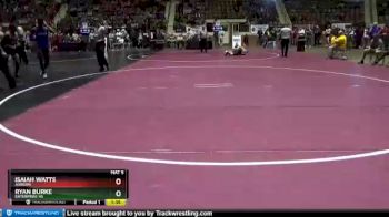 132 lbs Champ. Round 1 - Ryan Burke, Enterprise HS vs Isaiah Watts, Auburn