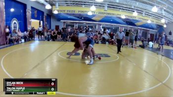 150 lbs Round 6 (8 Team) - Talon Maple, Funky Monkey vs DYLAN BECK, NFWA