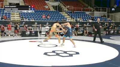 150 lbs Cons. Rd Of 32 - Rasik Garvey, California vs Vincent Torres, Colorado