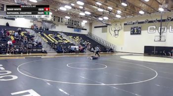 132 lbs Round 2 (3 Team) - Imari White, Carrollton Creekview vs Nathaniel Crabtree, Prosper