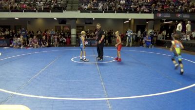 53 lbs Champ. Rd Of 16 - Christopher Waitkus, Team Tulsa Wrestling Club vs Kaden Smith, South Georgia Athletic Club