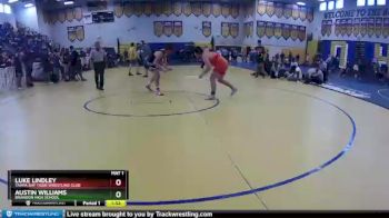 170 lbs Champ. Round 3 - Luke Lindley, Tampa Bay Tiger Wrestling Club vs Austin Williams, Brandon High School