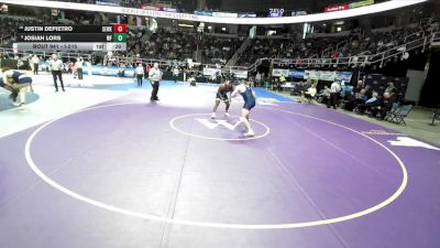 I-215 lbs Cons. Round 5 - Josiah Lors, William Floyd vs Justin DePietro, Sewanhaka East