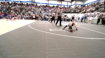 49 lbs Consi Of 4 - Legend Ramsey, Del City Little League vs Samuel Timothy, Team Guthrie Wrestling