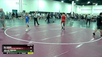 113 lbs Round 6 (16 Team) - Nolan Mercer, Iowa Gables vs Eli Dixon, S.E.O. Wrestling Club- Team Red