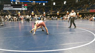 140 lbs Consy 4 - Evan Reed, Penns Valley vs Dylan Brown, Yough