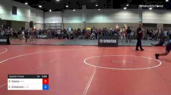 220 lbs Quarterfinal - Owen Castor, New Hampshire vs Caleb Dickerson, Florida