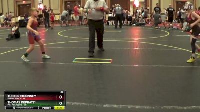 82 lbs Round 2 (4 Team) - Thomas Depratti, Mat Assassins vs Tucker Mckinney, SVRWC Black