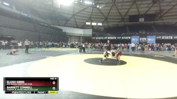 105 lbs Cons. Round 2 - Elijah Gibbs, Mat Demon Wrestling Club vs Barrett Connell, Tahoma Jr. Bears Wrestling Club